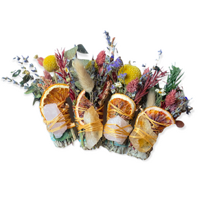 Wellness: Sage & Palo Santos Smudge Bouquet Bundle