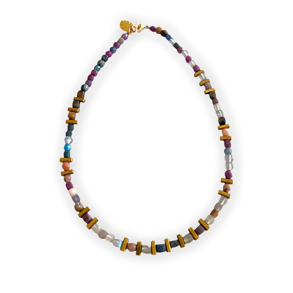 Minimalist Gemstone Necklace: My Apatite