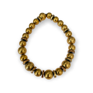 Beaded Gemstone Bracelet: Luxe Vibes