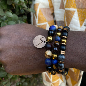 Beaded Gemstone Bracelet: Inspire Me