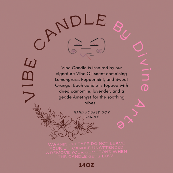 14oz Candle: Vibe Candle